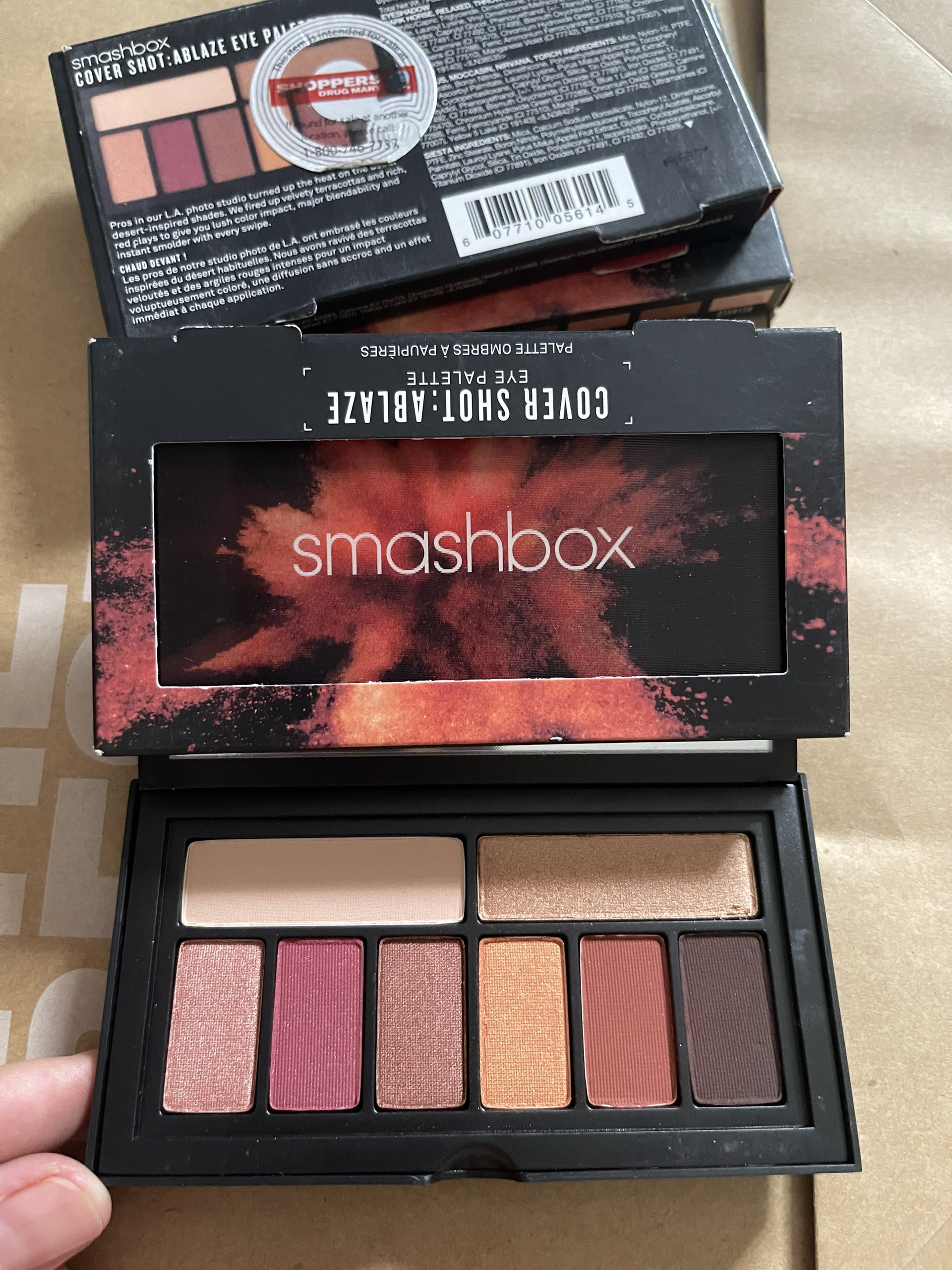 Smashbox phấn mắt smashbox của mỹ ablaze eye palette