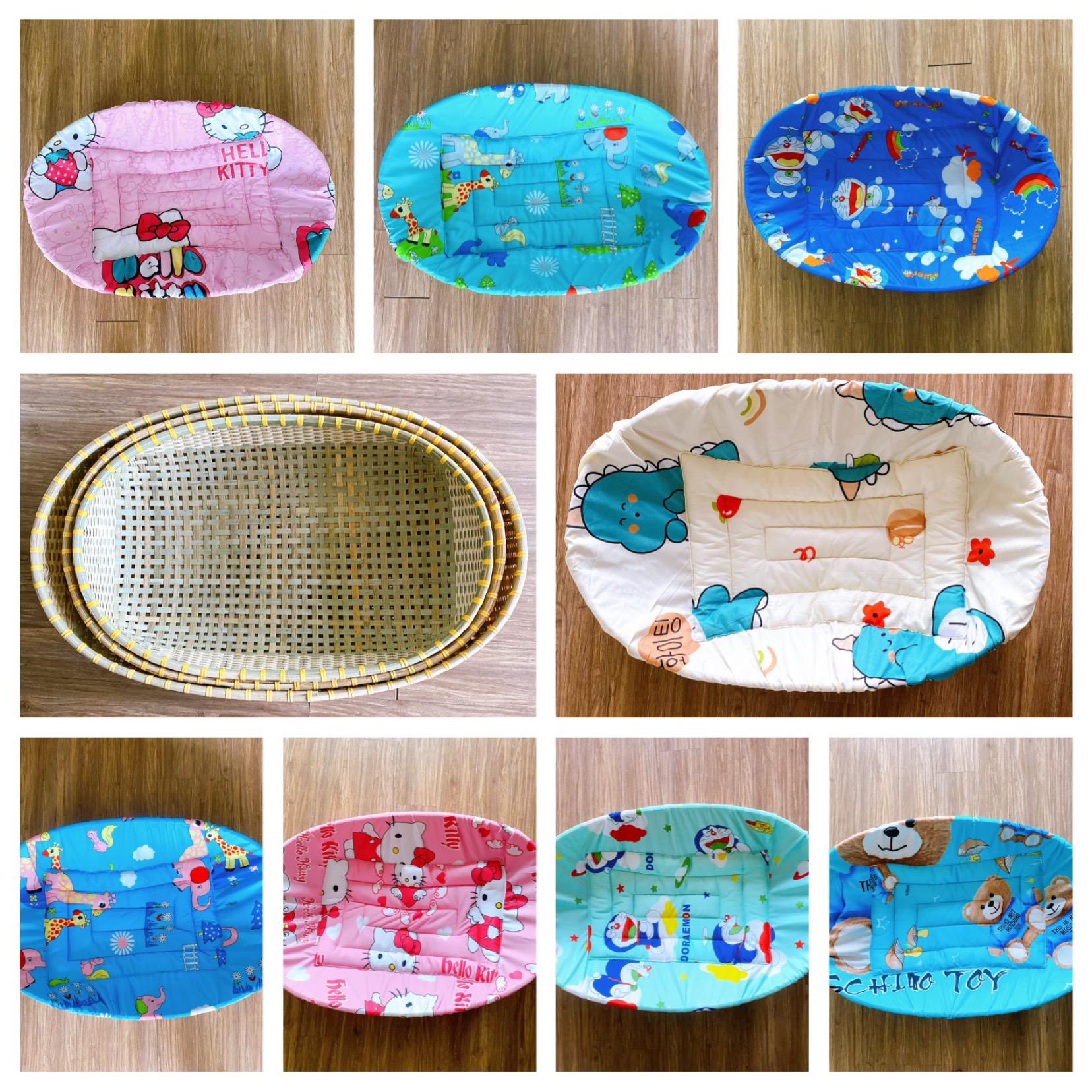 ( CHAT VỚI SHOP PHÍ SHIP 30K)  Nôi tre tự nhiên nằm võng chống cong lưng cho bé