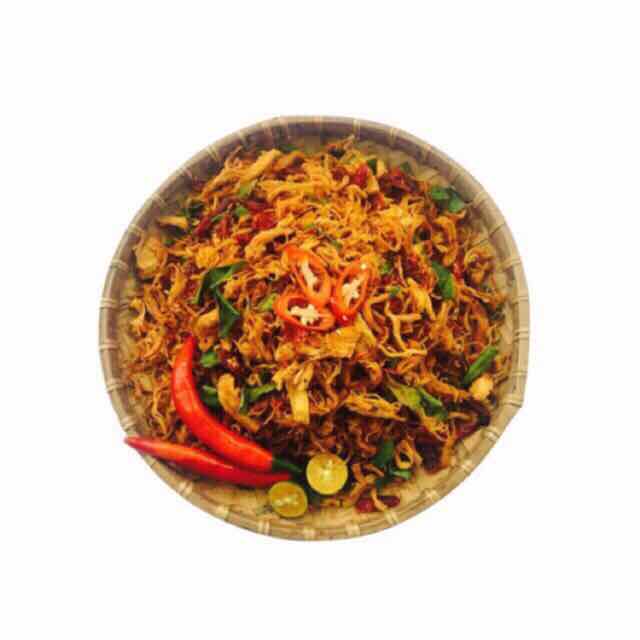1kg khô gà lá chanh thơm ngon - 1kgga
