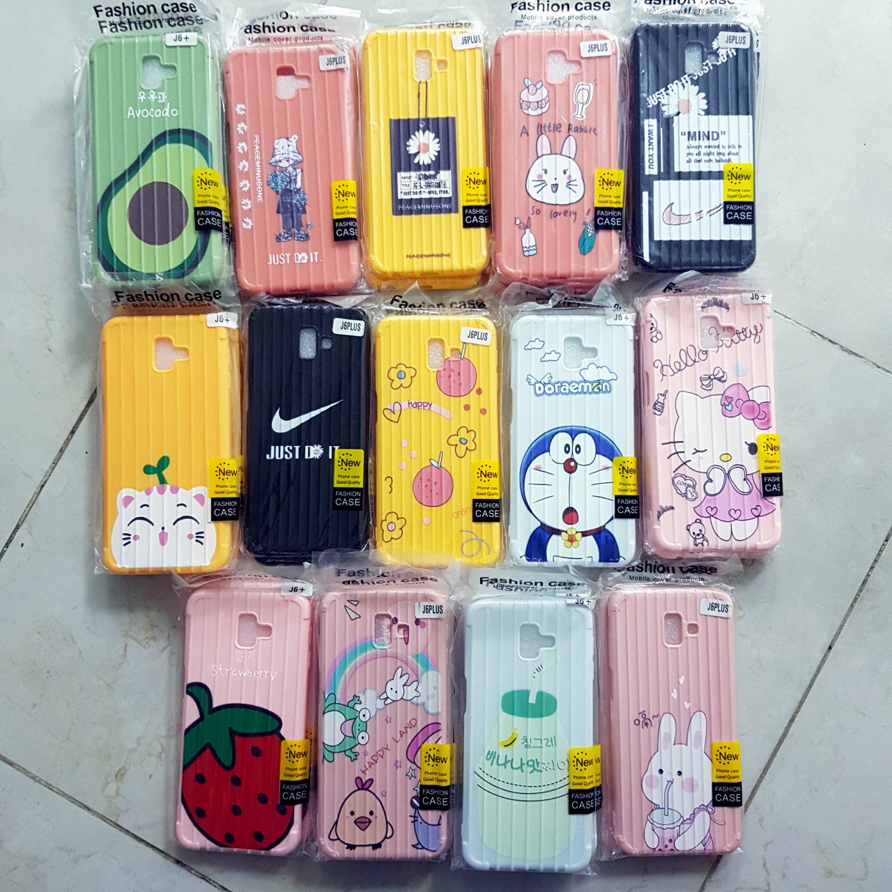 [Nhiều mẫu] ốp Lưng dẻo cute Cho Sam Sung J6 Plus Samsung Galaxy J6 Plus (J6+)