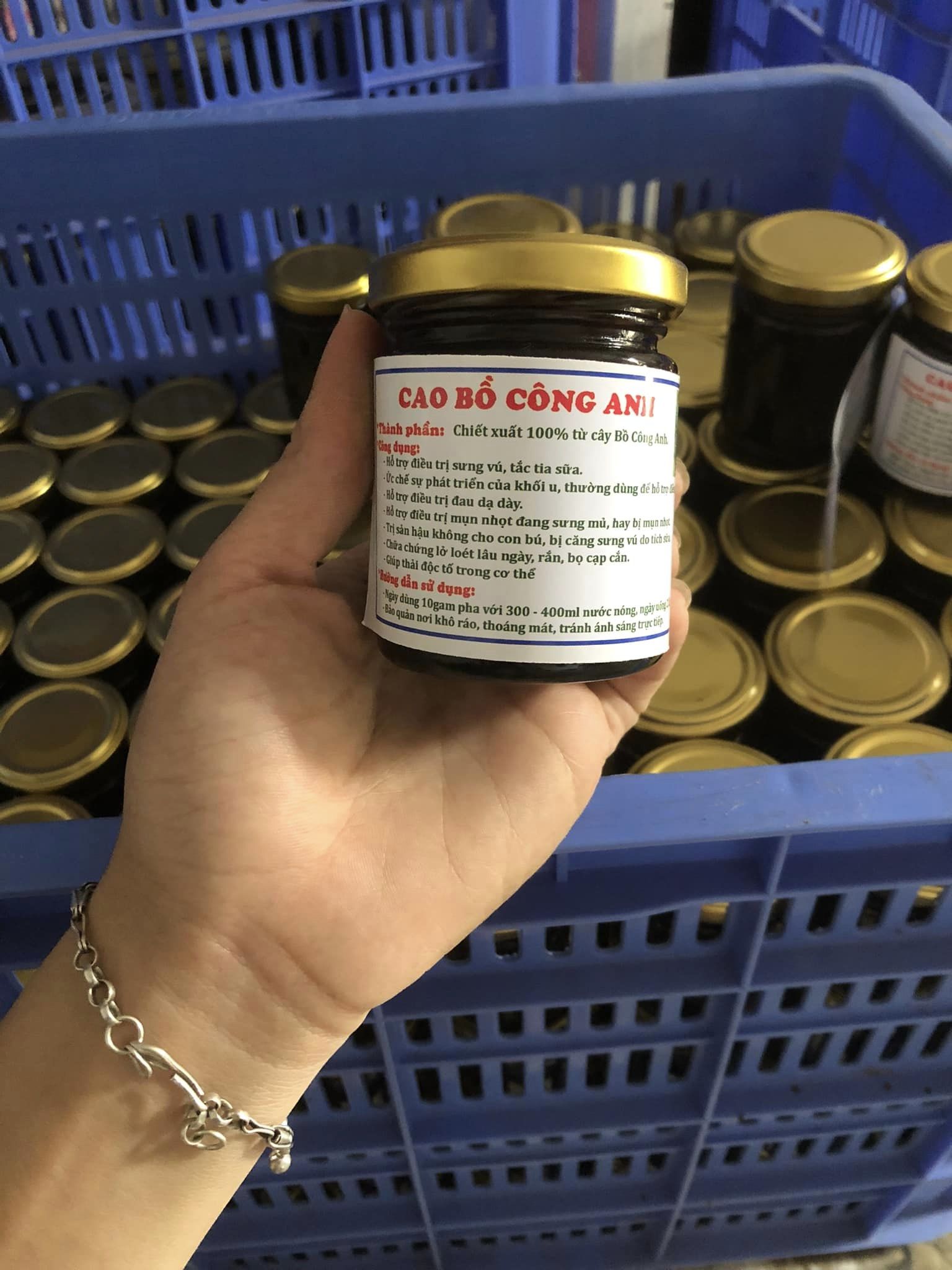 Cao bồ công anh hộp 100gram