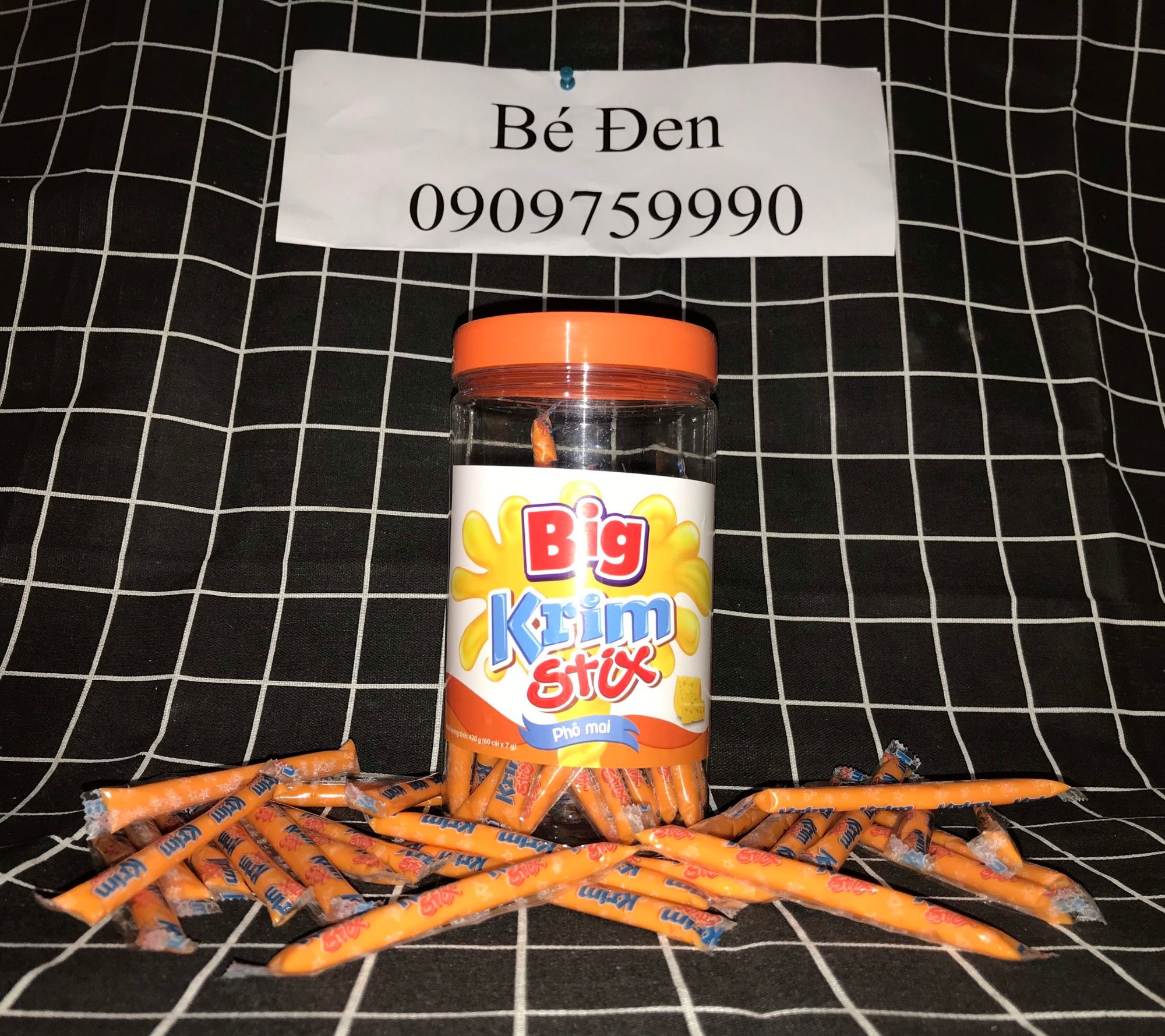 [HCM]Phô mai Krim Stix hộp loại lớn