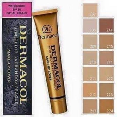 Kem che hình xăm, che khuyết điểm Dermacol cao cấp 30g