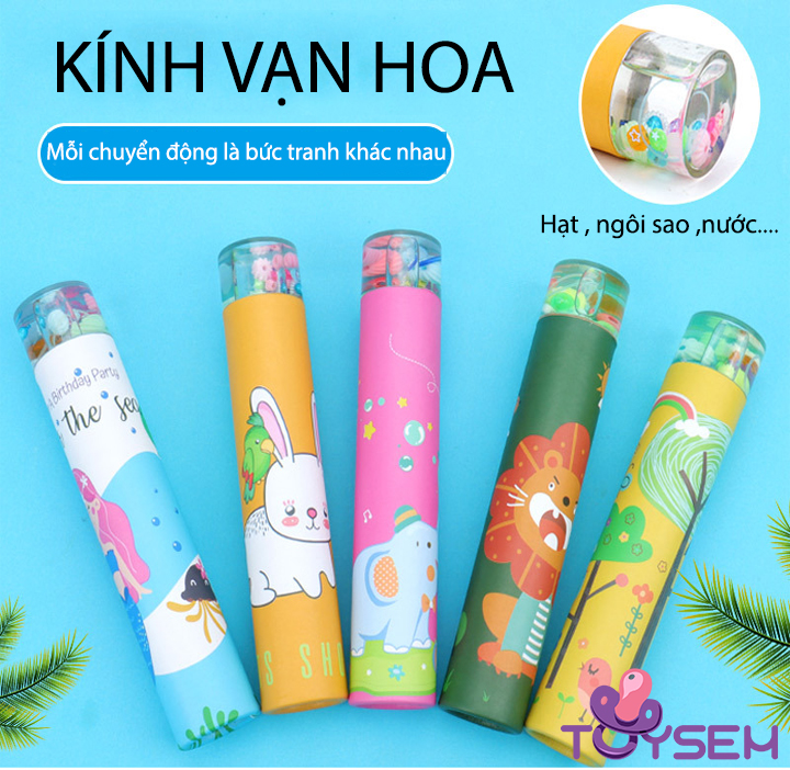 Kính vạn hoa đổi hình giúp trẻ em phát triển thị giác, Đồ chơi trẻ em, Quà tặng sinh nhật cho các bé