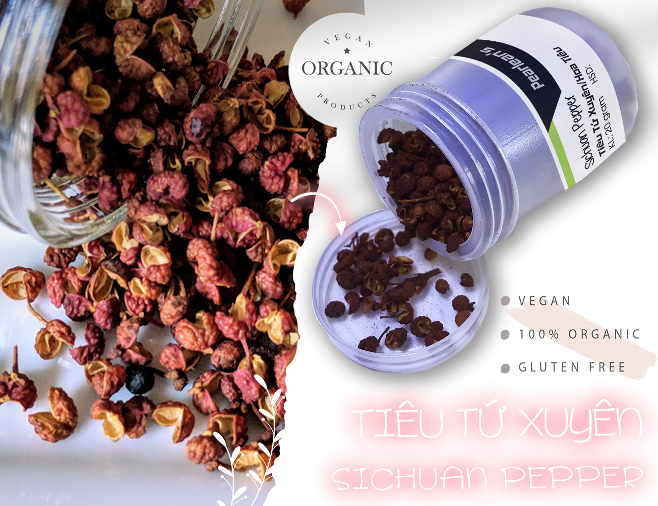 Tiêu tứ xuyên/hoa tiêu 20gr