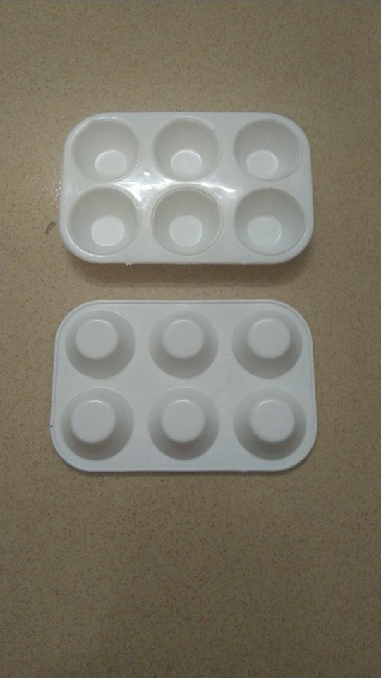Khay đựng màu 6 lỗ - Tô tượng