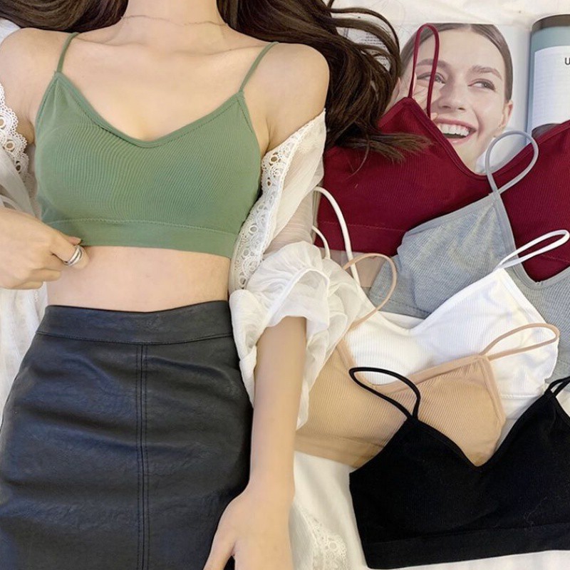 Áo bra gân khoét chữ u siêu hot