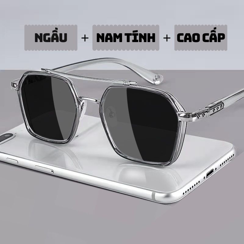 Kính râm nam cao cấp SWINTA B1202 kính mát thời trang sang trọng kính nam chống tia UV
