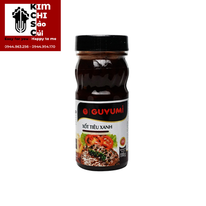 Sốt ướp thịt nướng hàn quốc tiêu xanh guyumi 110gr - giá siêu rẻ và hấp dẫn