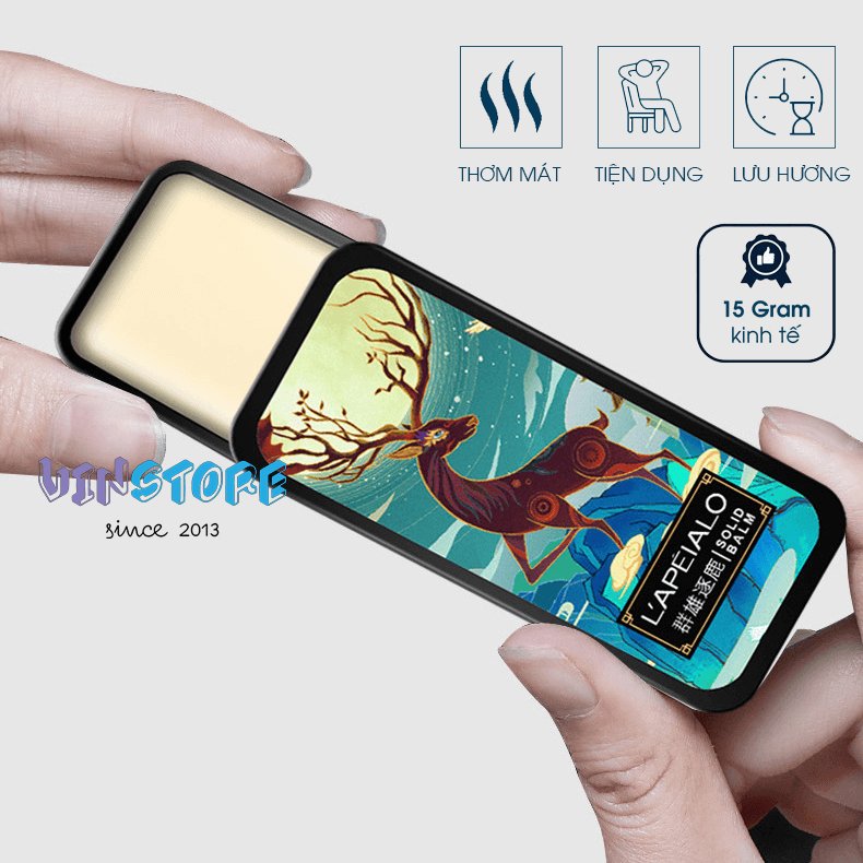 Nước hoa khô L'aPeialo- Elyse HongKong, nước hoa sáp khô mùi thơm nhẹ nhàng tinh tế