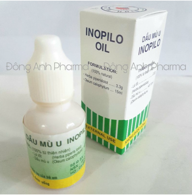 Dầu mù u Inopilo chấm bỏng/phỏng, mụn nhọt - Đông Anh Pharmart