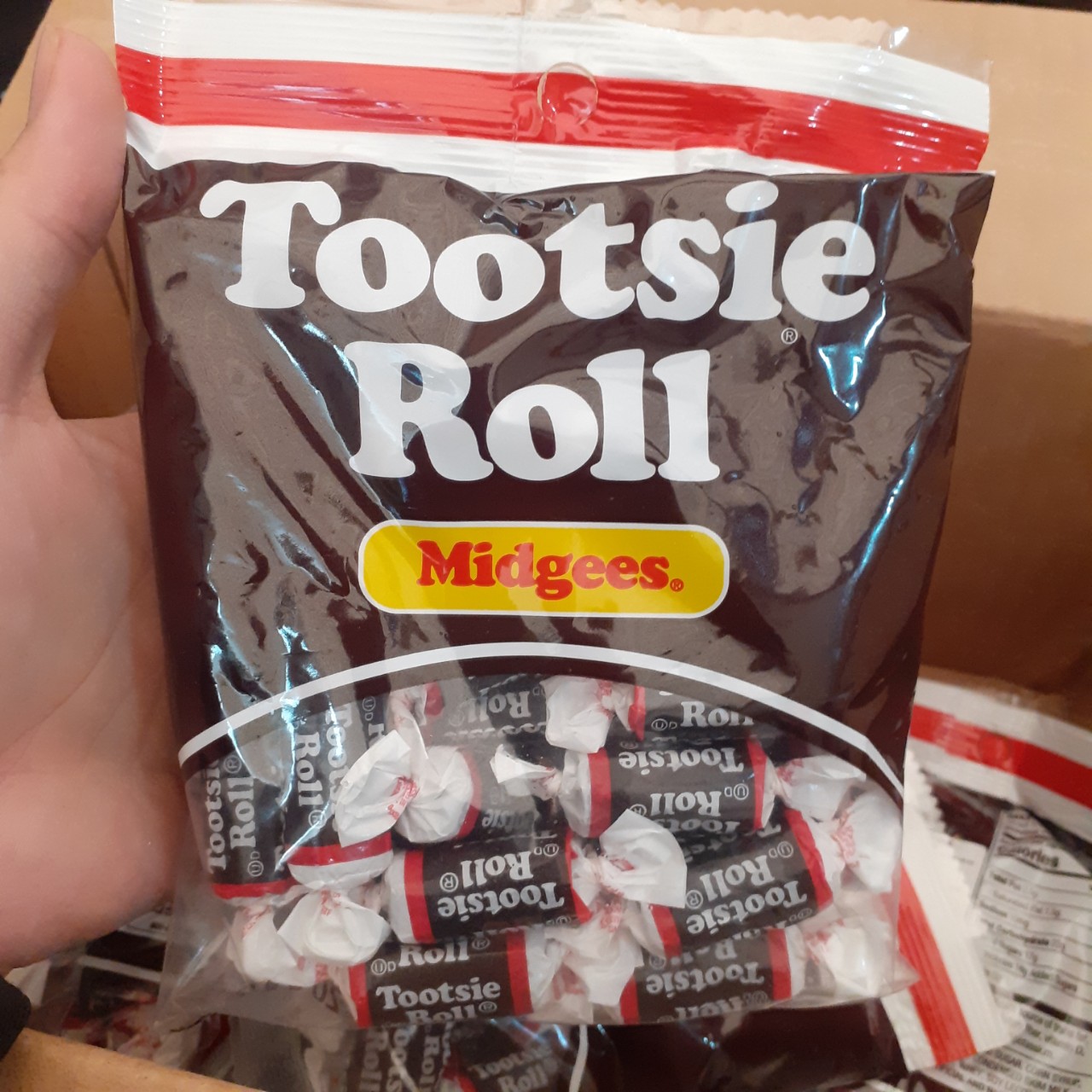 [HCM]Kẹo mềm socola Tootsie Roll Midgee gói 184g