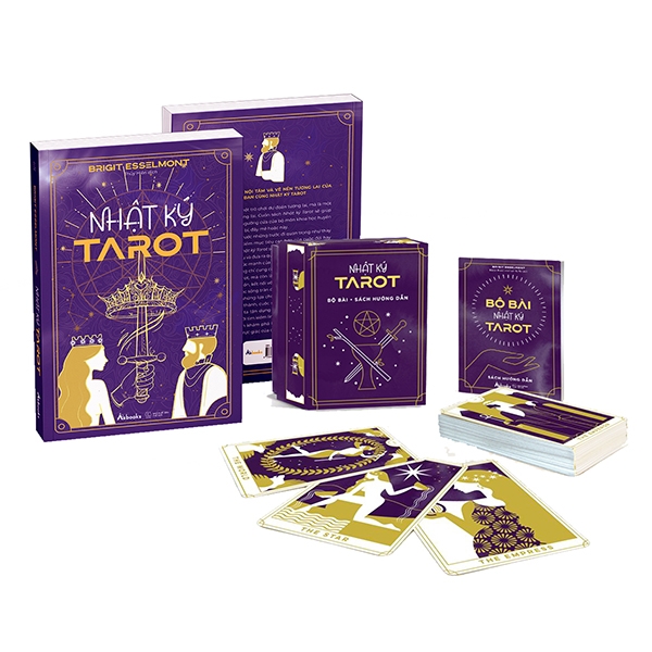 Fahasa - Bộ Tự Học Tarot: Sách Nhật Ký Tarot + Bộ Bài & Sách Hướng Dẫn (Tái Bản 2022)