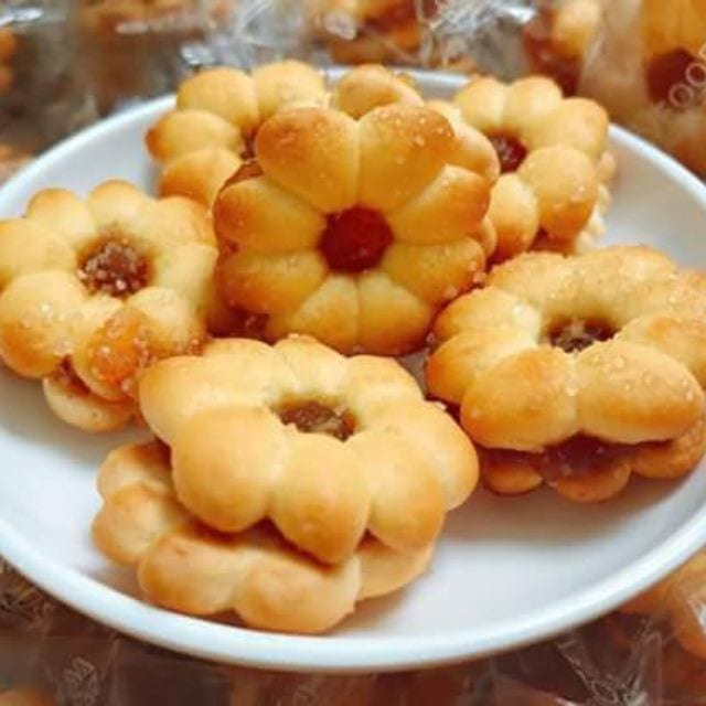 Bánh hoa mai nhân khóm thái - siêu ngon 100g / 250g / 500g