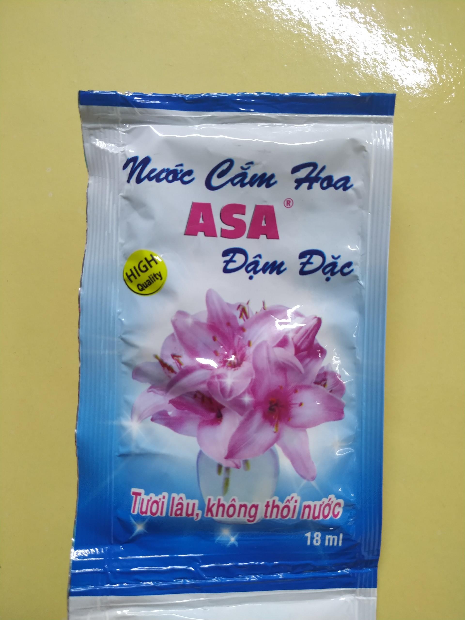 Nước cắm hoa ASA đậm đặc 18ml dây 10 gói