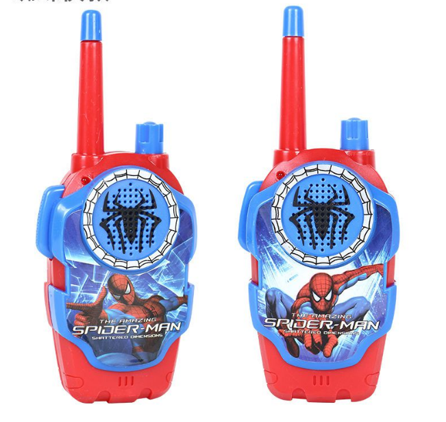 Bộ Đàm Chỉ Huy Siêu Nhân Người Nhện Cho Bé! Radio 2 Chiều giúp em nâng cao được tư duy chỉ huy và xử lý tình huống. Một sản phẩm bé nào cũng ưu thích ngay cái nhìn đầu tiên