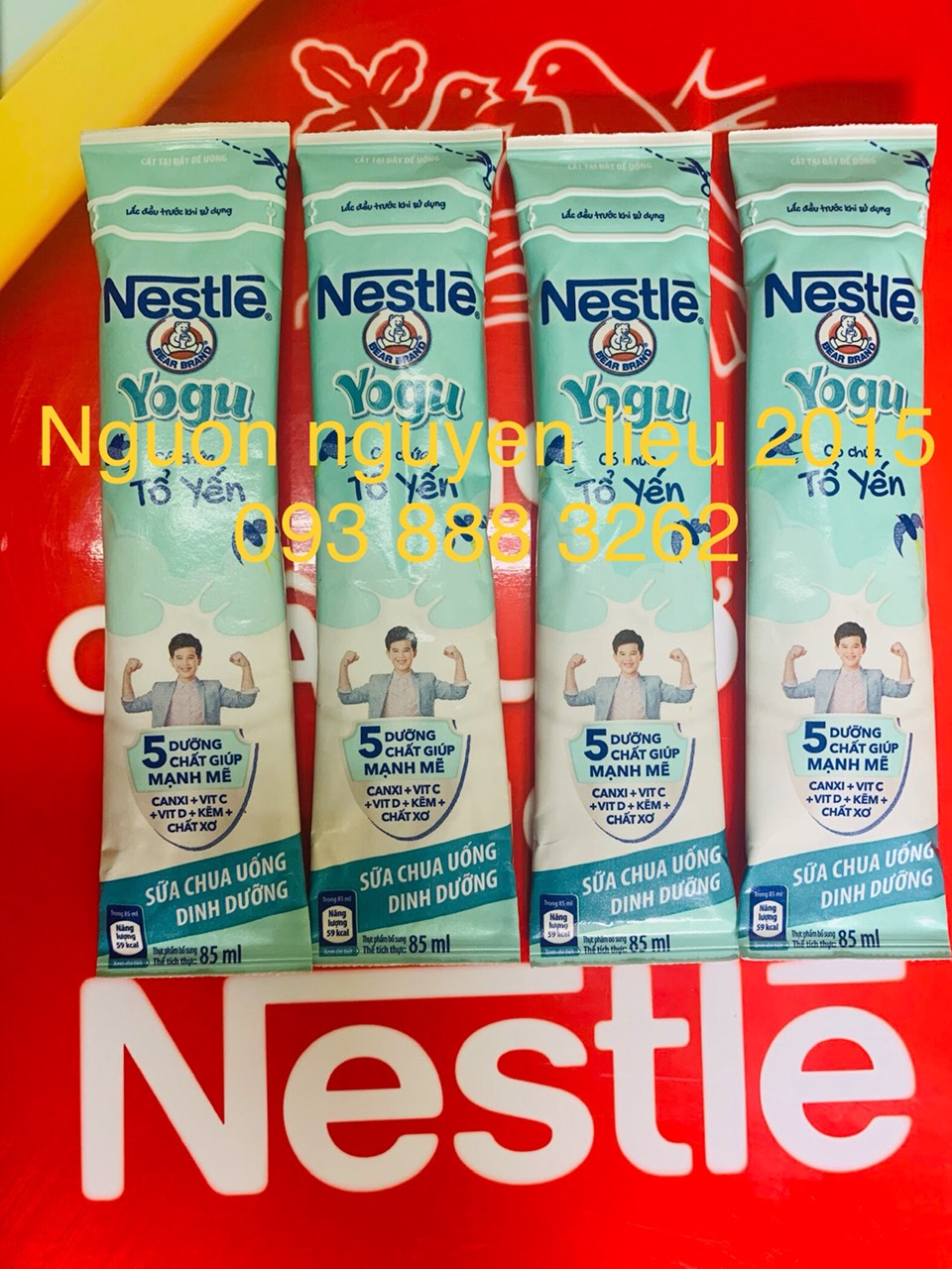 #sữa chua tổ yến thanh Nestle 85ml -