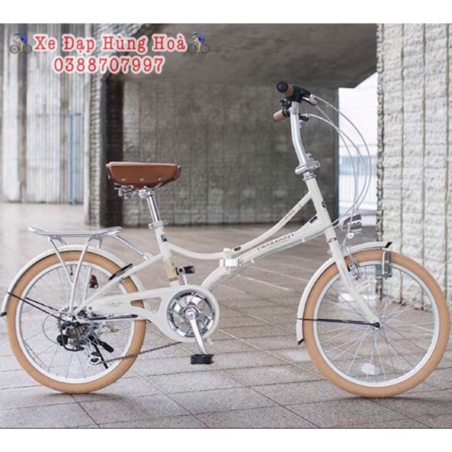 Xe đạp gấp nội địa nhật mypallas m260- chính hãng
