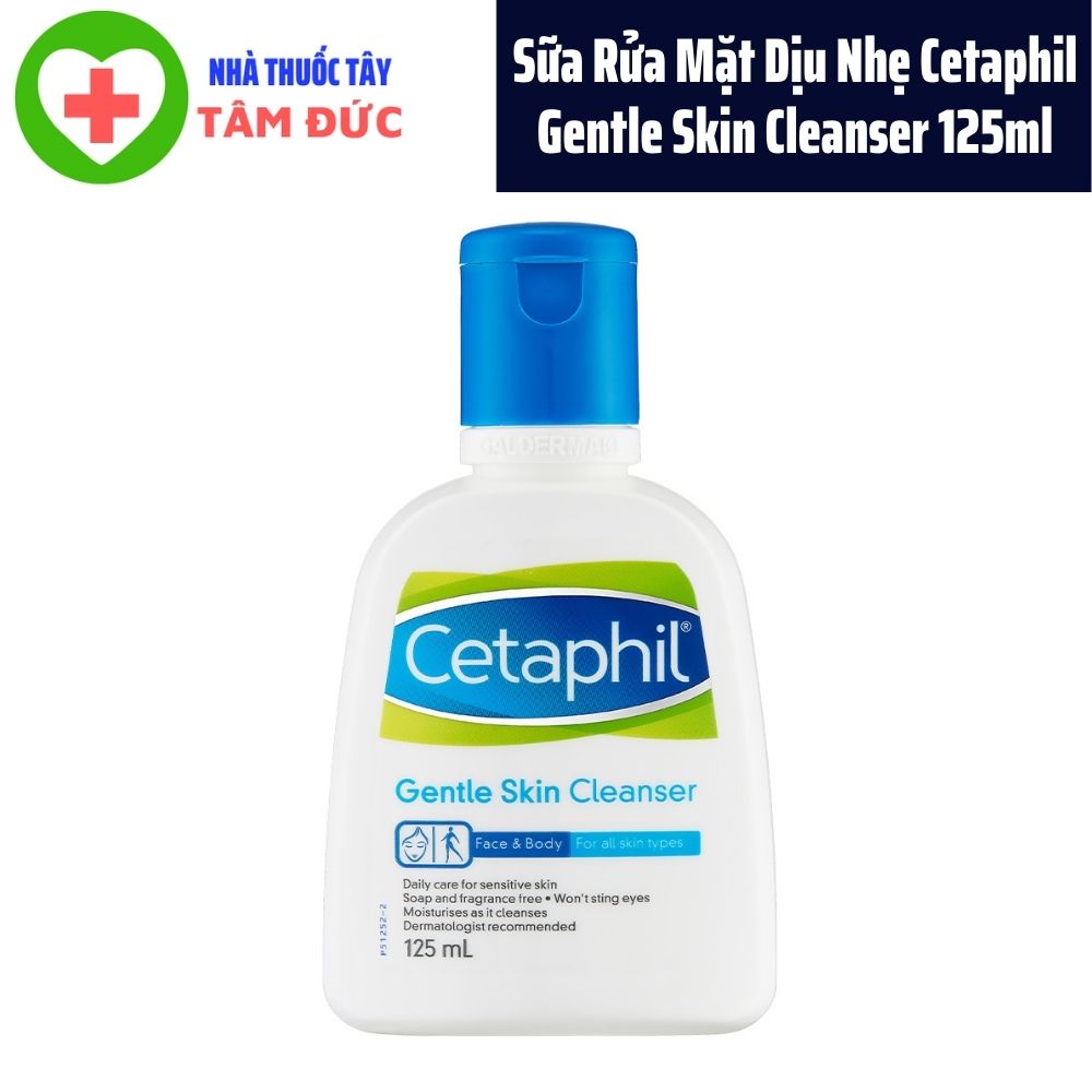 Sữa Rửa Mặt Dịu Nhẹ Cetaphil Gentle Skin Cleanser 125ml