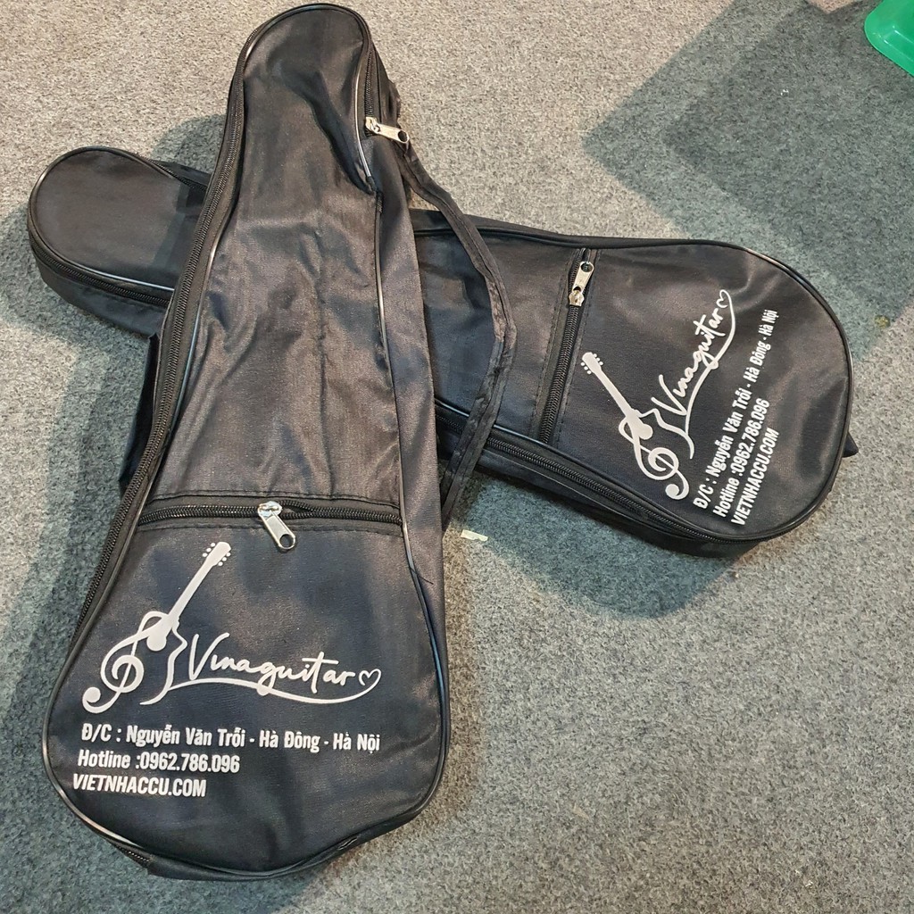 Bao đàn ukulele có túi 1 lớp Vinaguitar
