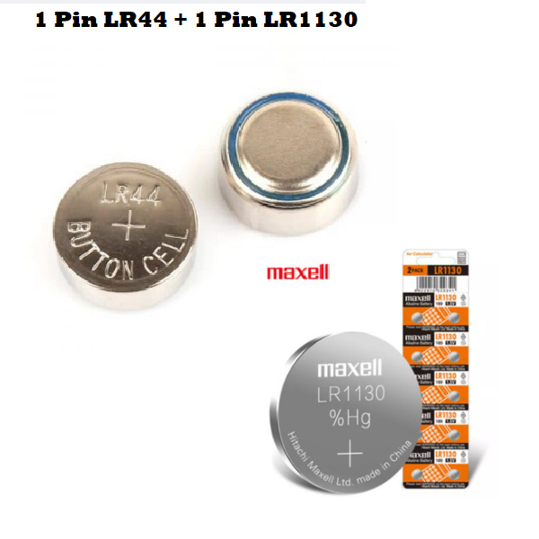 Pin các loại thay đèn hoa sen lr44, lr1130 - 3 viên