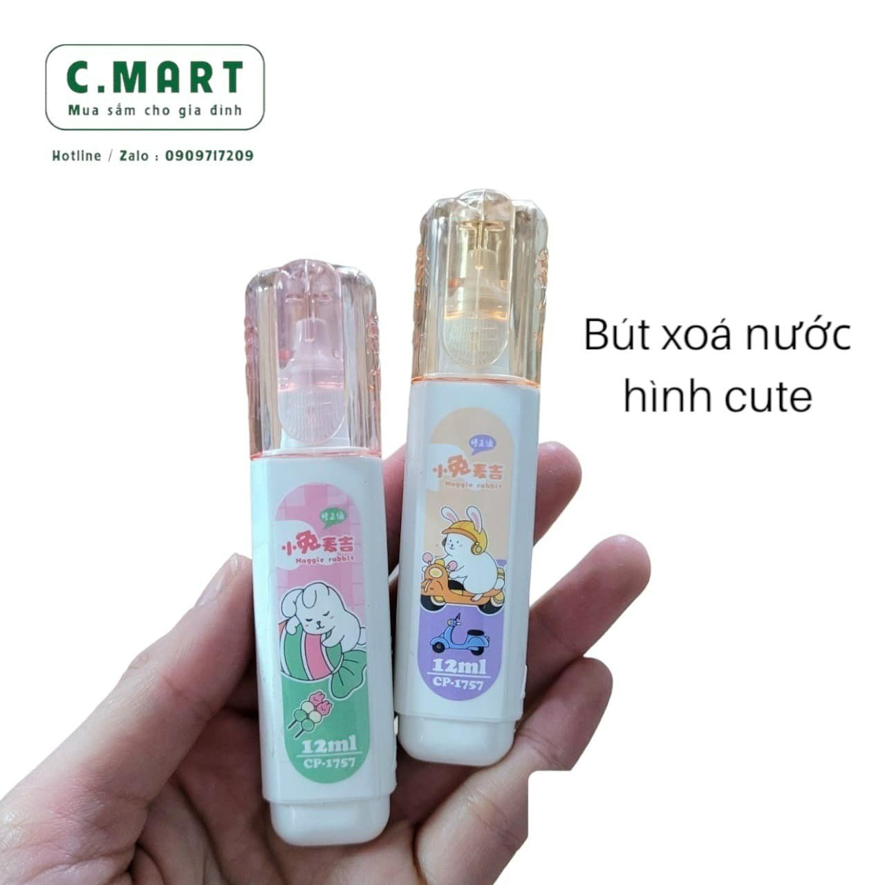 Bút xoá nước cute dễ thương