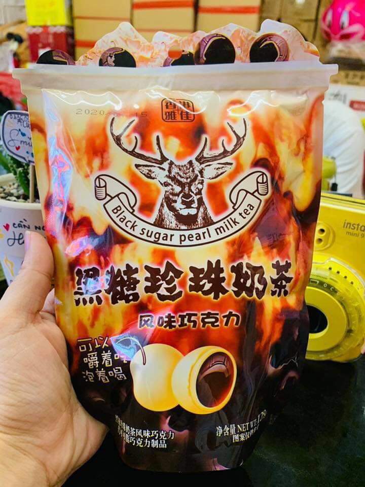 [CÓ SẴN] KẸO TRÀ SỮA TRÂN CHÂU ĐƯỜNG ĐEN ALLEY