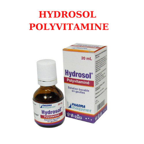 Vitamin Hydrosol polyvitamin 20ml Pháp cho bé từ 1 tuổi - giúp tang hấp thu, bé phát triển khỏe mạnh