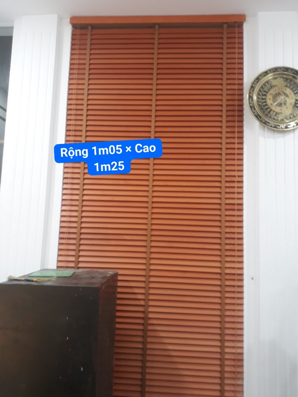 MÀN SÁO GỖ RỘNG 1M05 X CAO 1M25