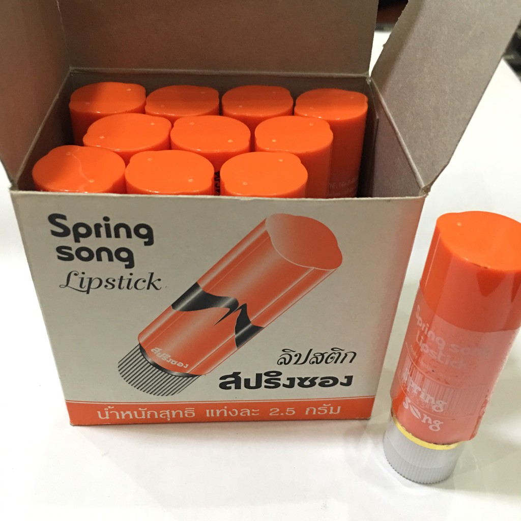 Siêu rẻ hôp 12 cây son gió thái lan sping song lipstick