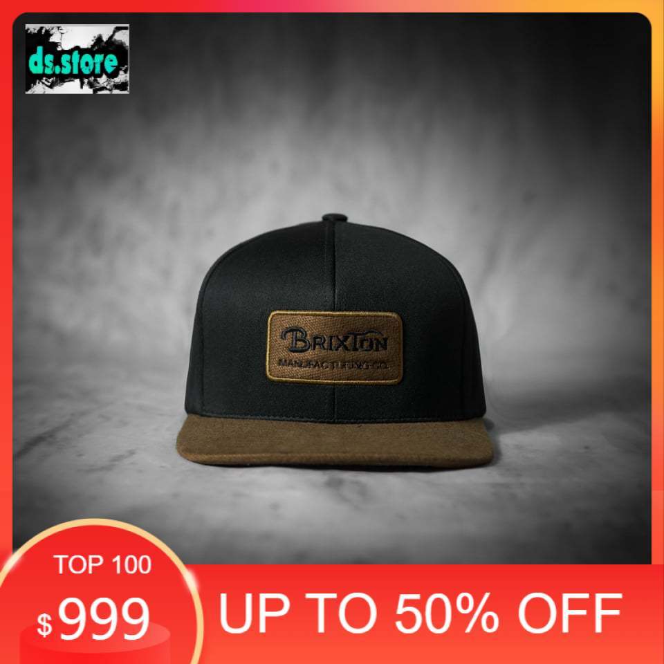 Nón Snapback BRIXTON đen cao cấp hàng vnxk