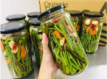 Hũ thuỷ tinh nắp thiếc dáng tròn 1000ml, lọ hũ thuỷ tinh đựng thực phẩm, lọ hũ thuỷ tinh đựng gia vị nhà bếp