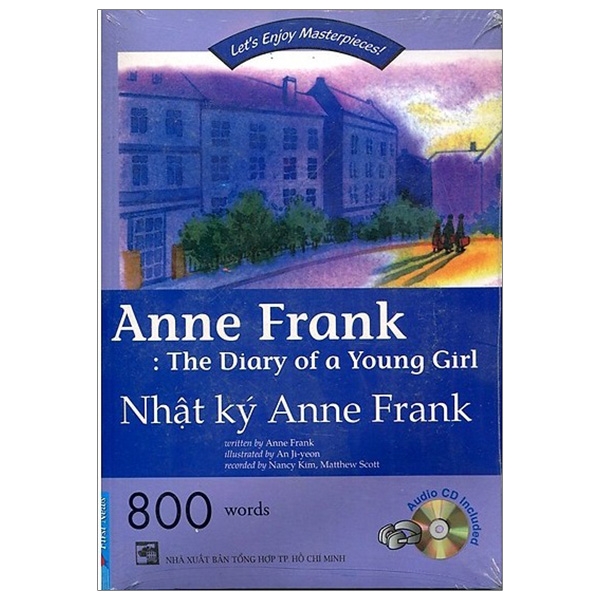 Fahasa - Combo Sách Hay Happy Reader - Nhật ký Anne Frank (Sách Kèm CD)