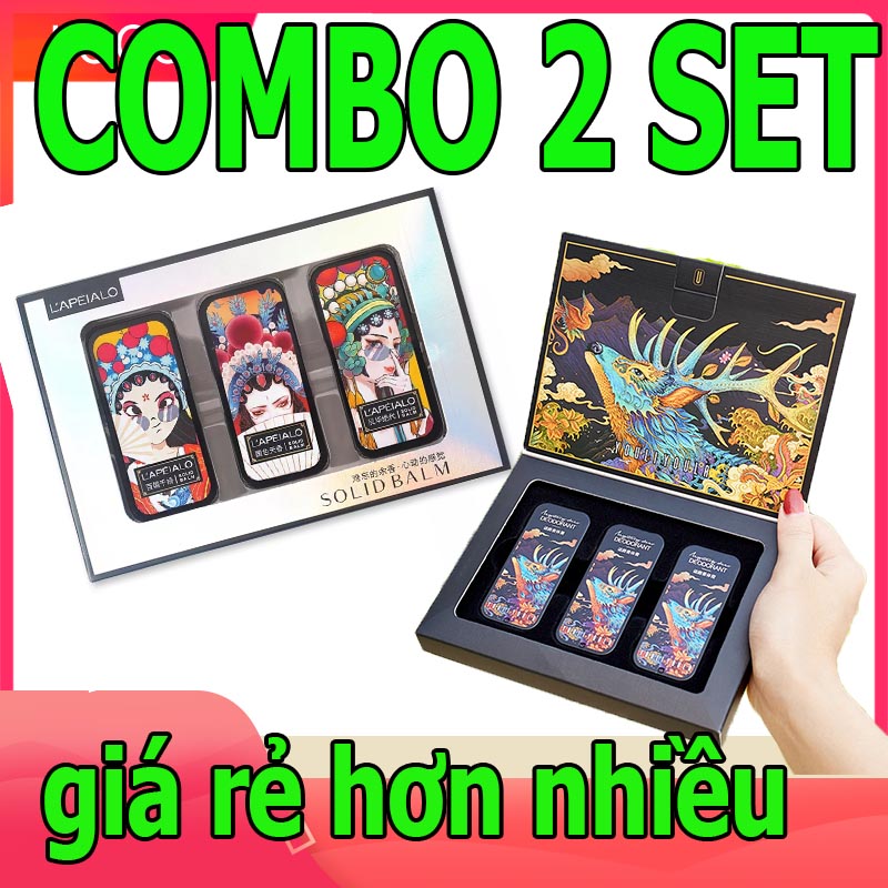2 Set nước hoa khô 6 hộp 6 mùi hương khác nhau thơm mát quyến rũ