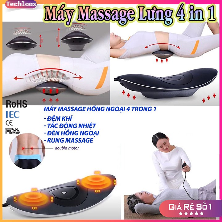 Máy massage Lưng giảm đau mỏi, thư giãn tốt hiện nay - Alphay JKAH-2