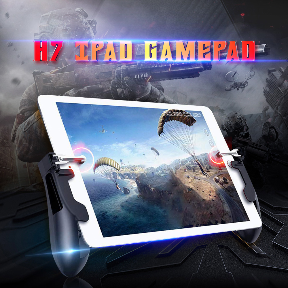 Tay Cầm Chơi Game Cho Ipad/Tablet Chơi Pubg/Feefire/Ros Thế Hệ Nâng Cấp H7