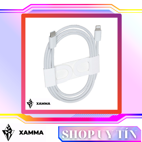 Cáp Sạc Nhanh PD Original C To Lightning - Dây dù Bóc máy Mac - Bảo Hành 1 năm 1 đổi 1, CHO IP13/IP13PROMAX/IP12/12Promax/11 Pro Max/11 Pro/X/XS Max/8/8 Plus/7/7Plus/Pad//Mac