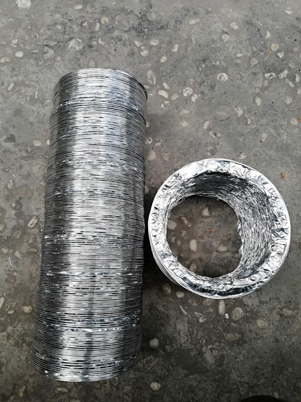 [HCM]Ống sun bạc máy hút mùi D150mm x 1m