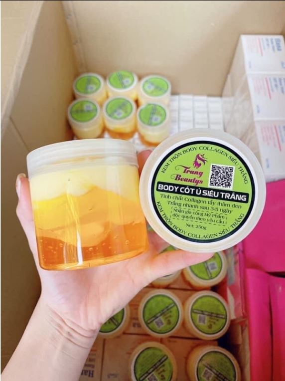 Siêu sale - body cốt ủ siêu trắng thái 250gram