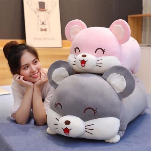 Gấu bông chuột lười - Gối ôm chuột mắt hí - Gấu Bông Chuột Mắt Hí