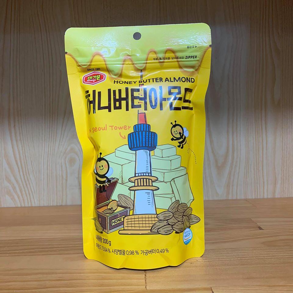 Bánh hạnh nhân tẩm mật ong hàn quốc 200g date 06-12/2021