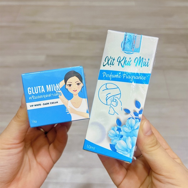 Kem xóa thâm nách gluta milk