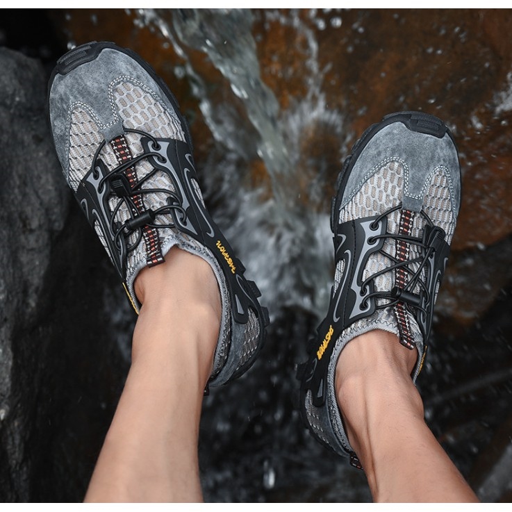 Giày leo núi trekking nam nữ Đi phượt Lội suối Lội nước - Nhanh khô Fashion