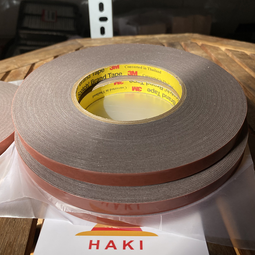 Băng keo 2 mặt siêu dính 3M màu; băng dính hai mặt siêu dính cường lực 3M GT7108: keo dán 2 mặt dài 17m tiết kiệm