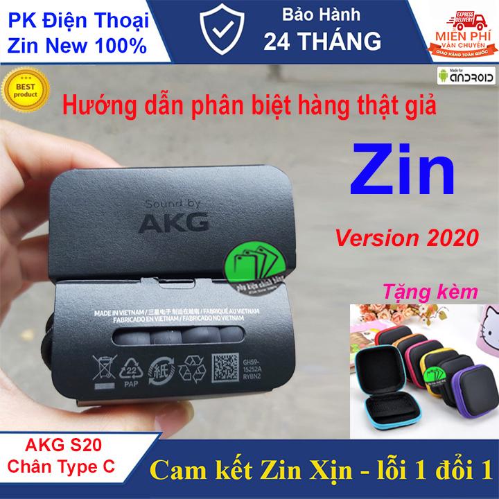 Tai nghe SAMSUNG AKG S20 ,Note 10 -Chuẩn Zin Xịn -BH 12 tháng