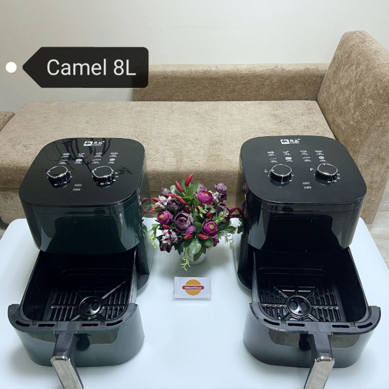 Nồi chiên không dầu camel 6.5l/7l/8l , công suất cao, lòng nồi rộng