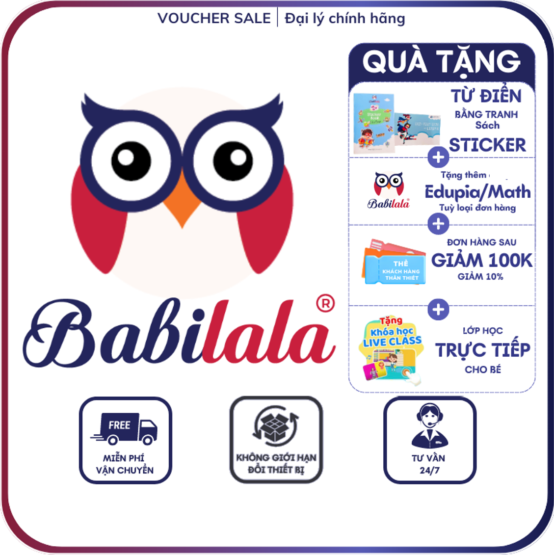 Babilala Tiếng Anh chất lượng cao cho trẻ 3-8 tuổi