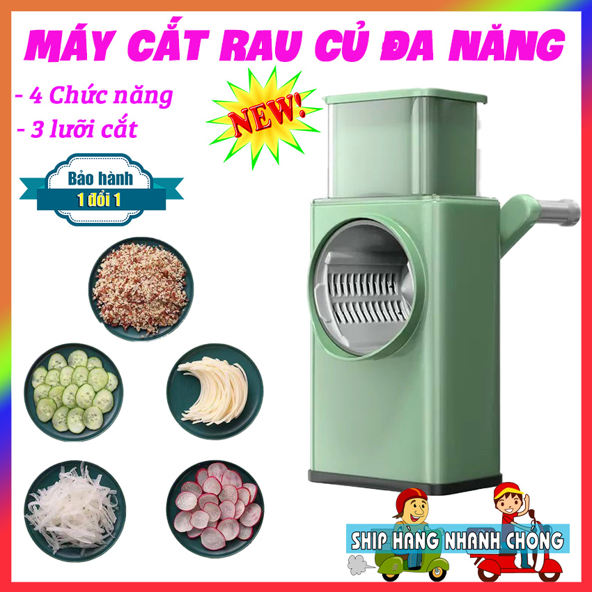 Máy xa đa năng, máy bào ra rau củ đa năng, Dụng cụ nạo rau củ thành dạng sợi, Máy thái rau củ quả đa năng, Dụng Cụ Bào Sợi, Thái Lát, Cắt Rau Củ Quả Đa Năng