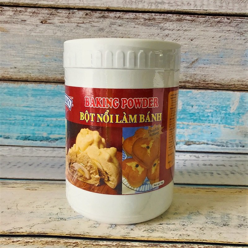 Bột nở làm bánh (baking powder) hộp nguyên 1kg