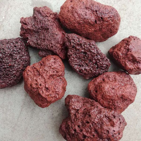 100g Nham thạch đỏ - Vật liệu lọc dành cho hồ cá cảnh, thủy sinh, tép cảnh